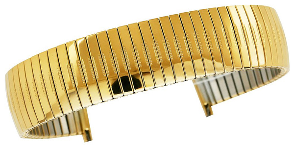Napínací náramok Gold HQ 18 až 22 mm 110G-18/22