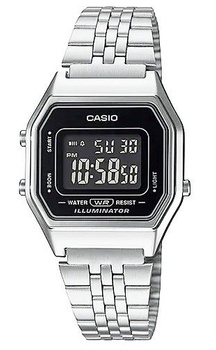 Dámske hodinky CASIO Collection Retro LA680WA-1BDF