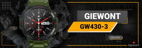 Smartwatch Giewont GW430-3 Green