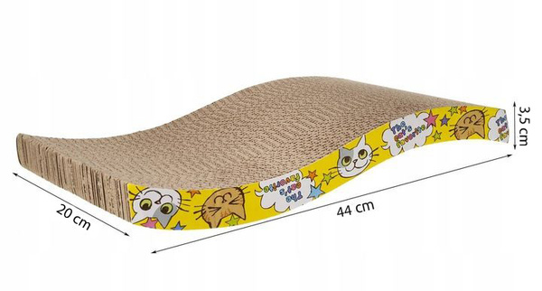 Škrabadlo pre mačky – horizontálne