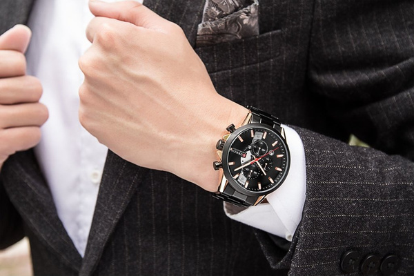 Pánske hodinky 8325 (Zc021b) - Chronograf