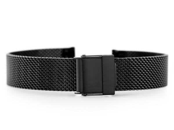 Náramok M6 - Mesh Hq - Čierny 16mm