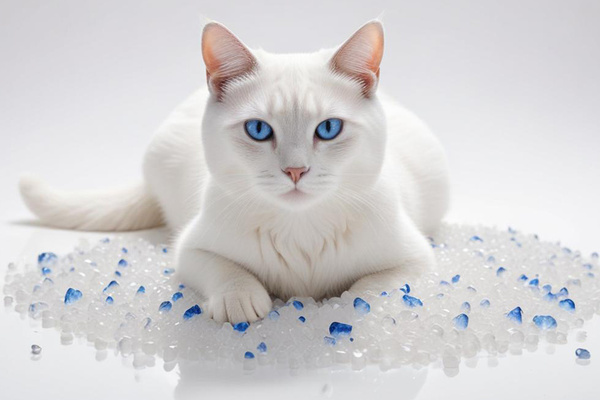 Mersjo silikónová podstielka pre mačky Neutrálna 5x3,8L