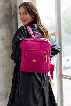 Priestranný dámsky batoh z ekologickej kože