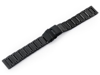 Náramok Model 10 pevný - čierny 18mm