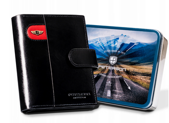 Veľká pánska peňaženka so zapínaním na patent