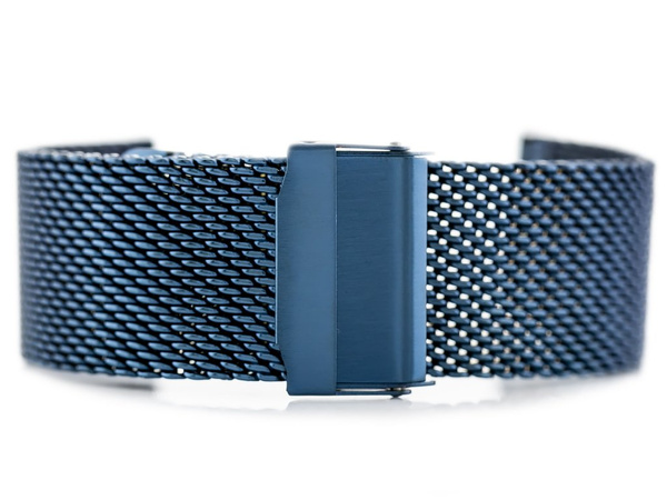 Náramok M8 - Mesh Hq - Námornícka modrá 22mm