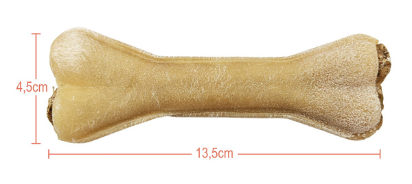 MERSJO žuvacia kosť pre psov s bachorom a multivitamínom 13,5cm - vitalita