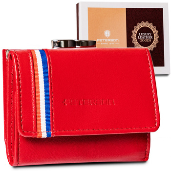 Malá, kožená dámska peňaženka s RFID Protect systémom