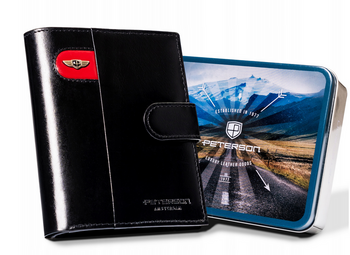 Veľká pánska peňaženka so zapínaním na patent