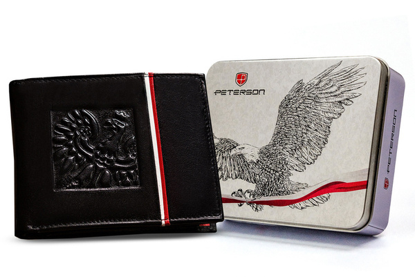 Pánska kožená peňaženka s ochranou RFID kartou