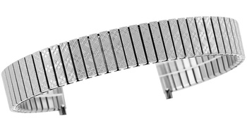 Stretch Bracelet Silver HQ 12 to 16 mm 112S-12/16