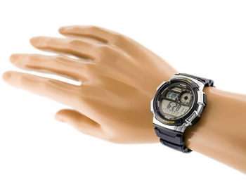 Pánske hodinky Ae-1000w 2av (Zd073e) - svetový čas
