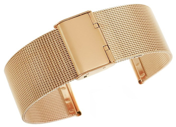 Náramok Mesh Pink Gold 22 mm 301RG22