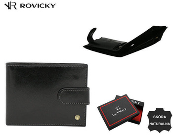 Kožená pánska peňaženka s RFID systémom