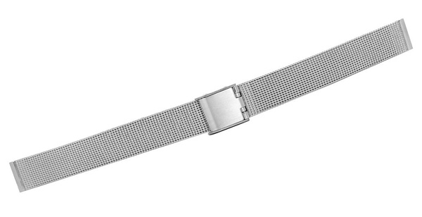 Strieborný sieťovaný náramok 12 mm 301S12