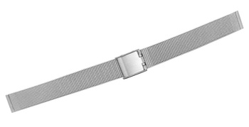 Strieborný sieťovaný náramok 12 mm 301S12