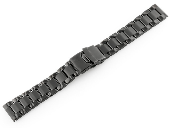 Pevný náramok Model 3 - čierny 18 mm