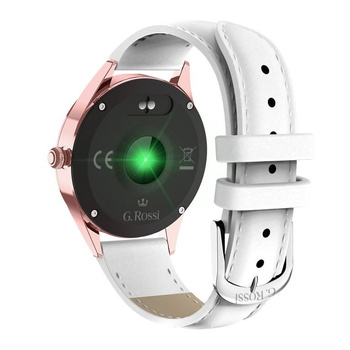 Dámske inteligentné hodinky Sw017-5 R.Gold/White (Sg011e)