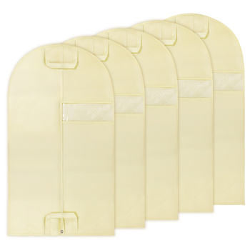 Sada obalov na odevy Baggi 100x60 cm 5 ks béžová