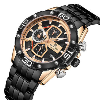 Pánske hodinky Nf8018 - Chronograf (Zn122c) + krabička