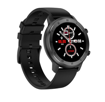 Unisex náramok Smartwatch 17-3 – strieborný + extra remienok (Sy010c)