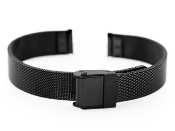 Náramok M4 - Mesh Hq - Čierny 14mm