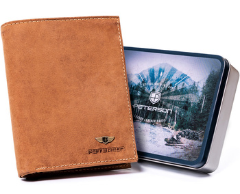 Pánska kožená peňaženka s RFID Protect systémom