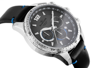 Pánske hodinky Rncd98 - Chronograf (Zr095c) Čierno/Strieborný