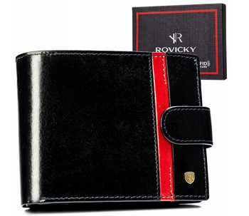 Kožená pánska peňaženka s RFID systémom